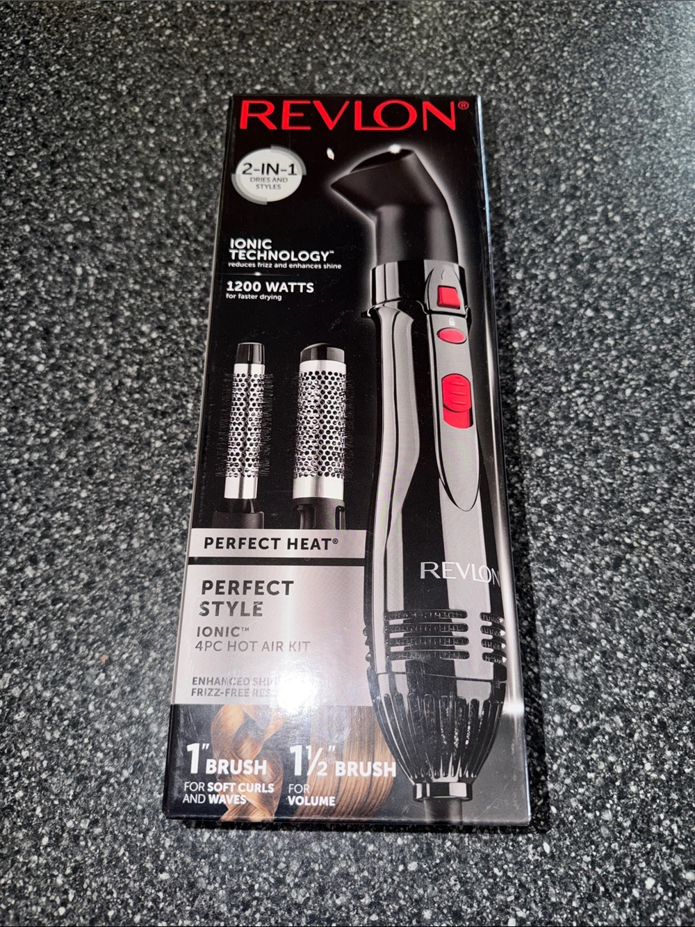 Revlon  Ionic 2-in-1 Hot Air Styler Kit